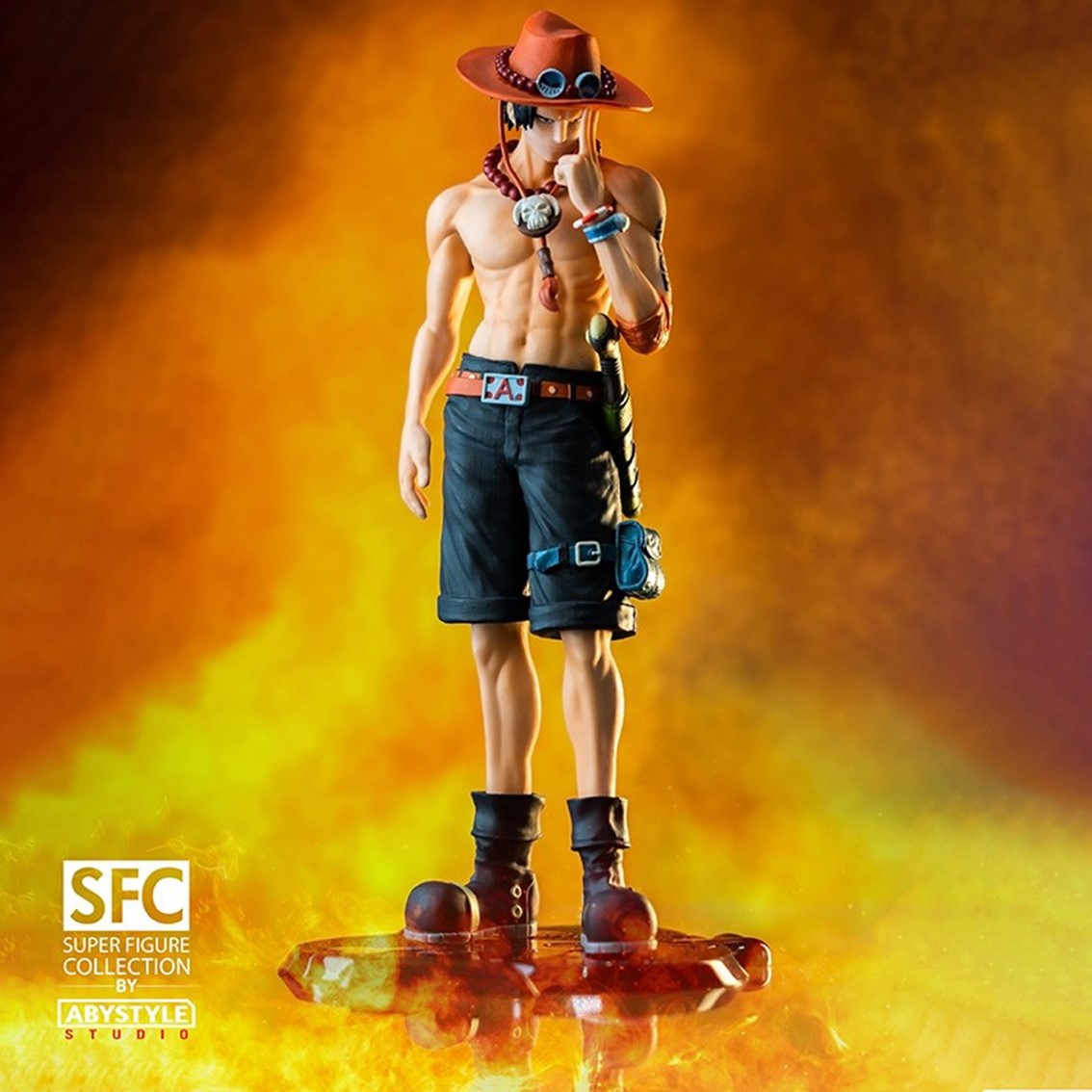 Figura abysse one piece portgas d ace