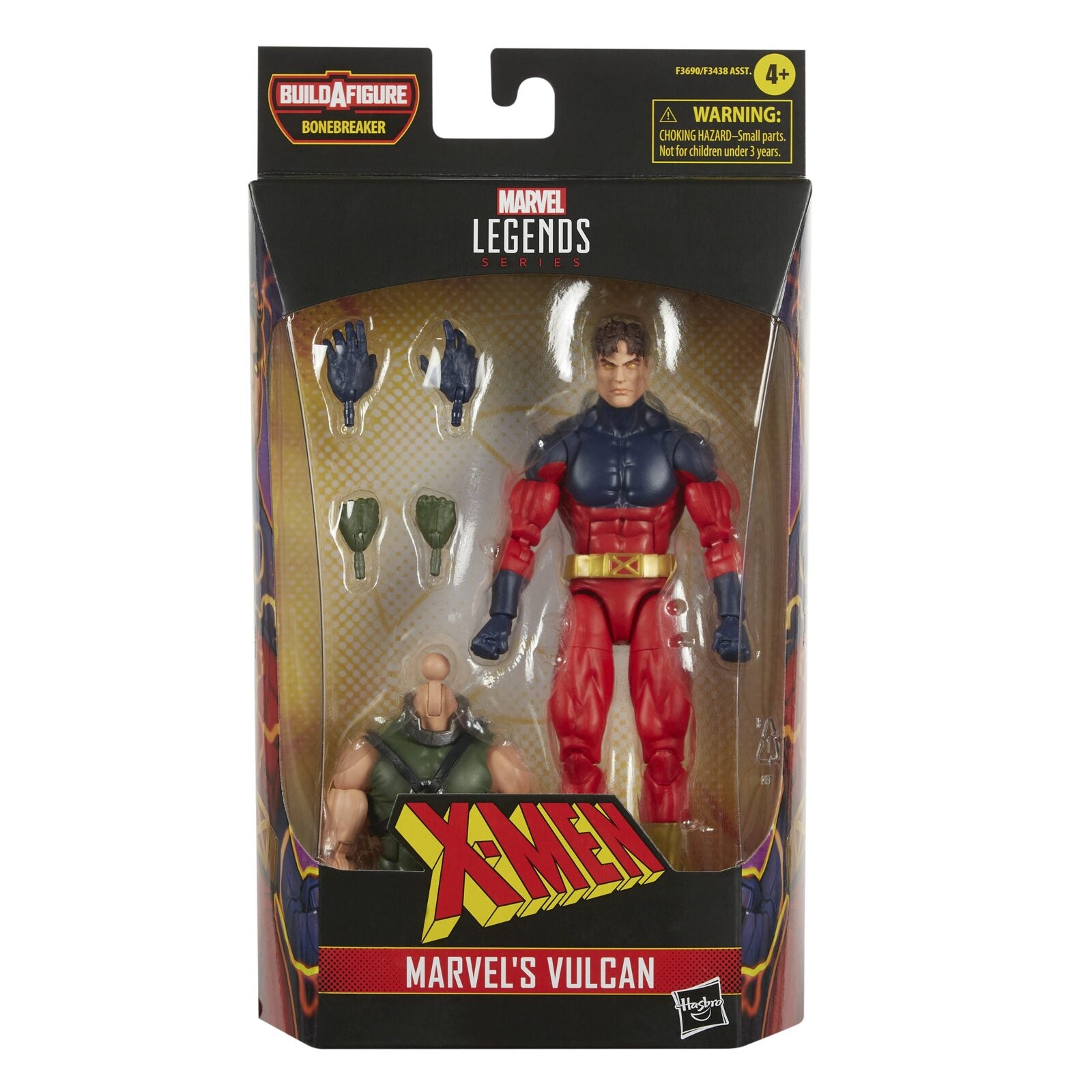 Figura hasbro x men vulcan marvel legends