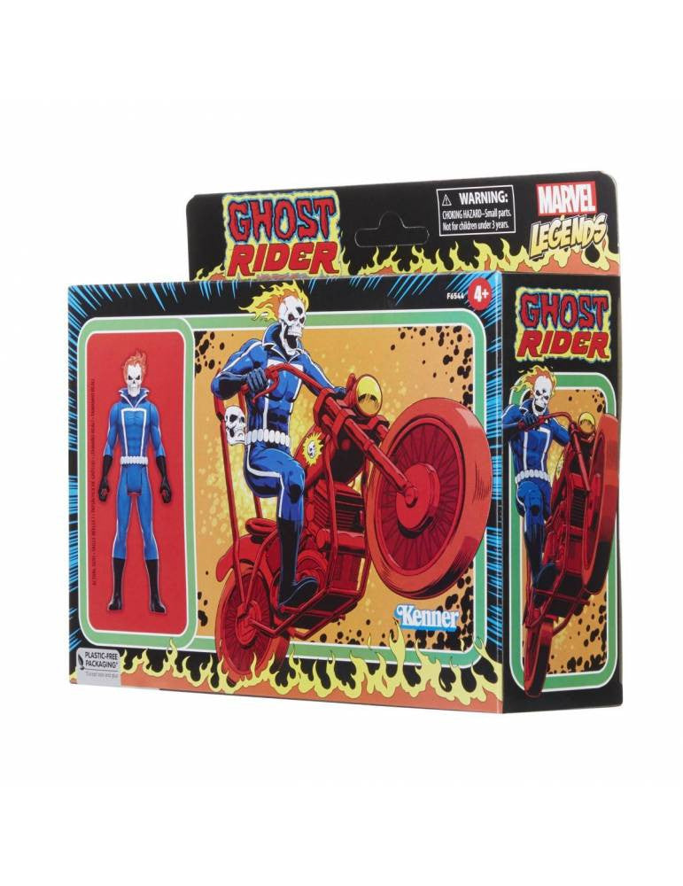Figura hasbro marvel legends retro ghost rider Frikytopia