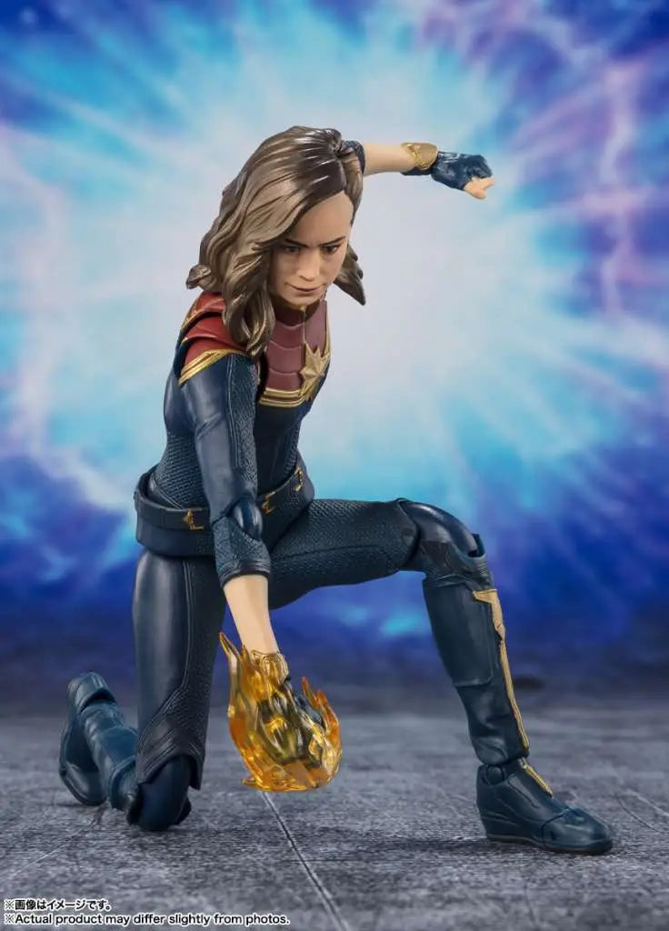 Figura tamashii nations sh figuarts marvel the marvels capitana marvel