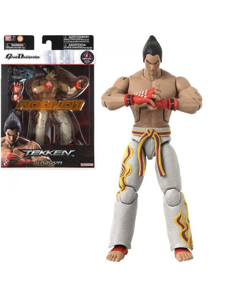 Figura bandai game dimensions tekken kazuya mishima Frikytopia