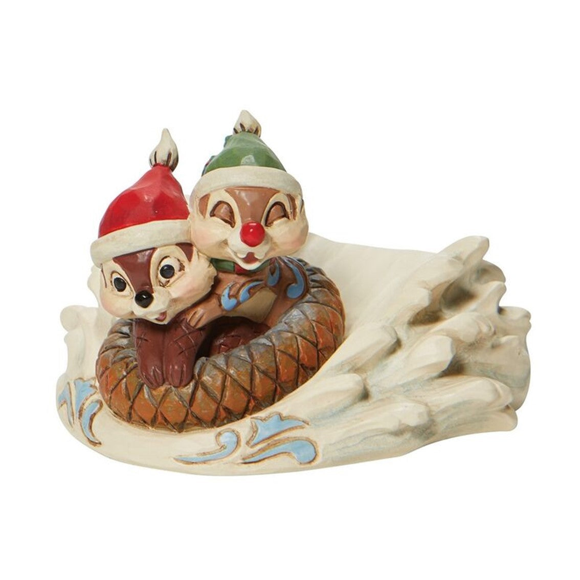 Figura enesco disney chip dale en trineo navideno