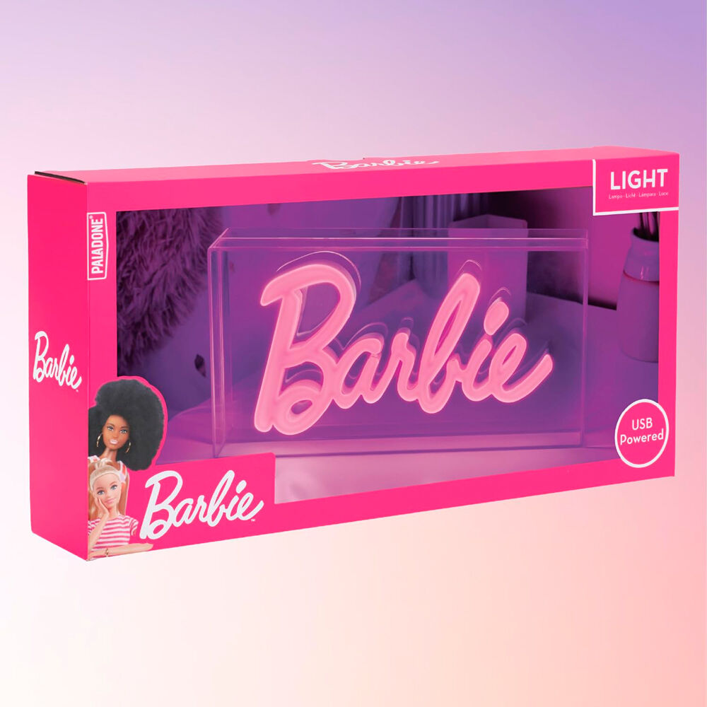 Lampara paladone barbie led neon light Frikytopia