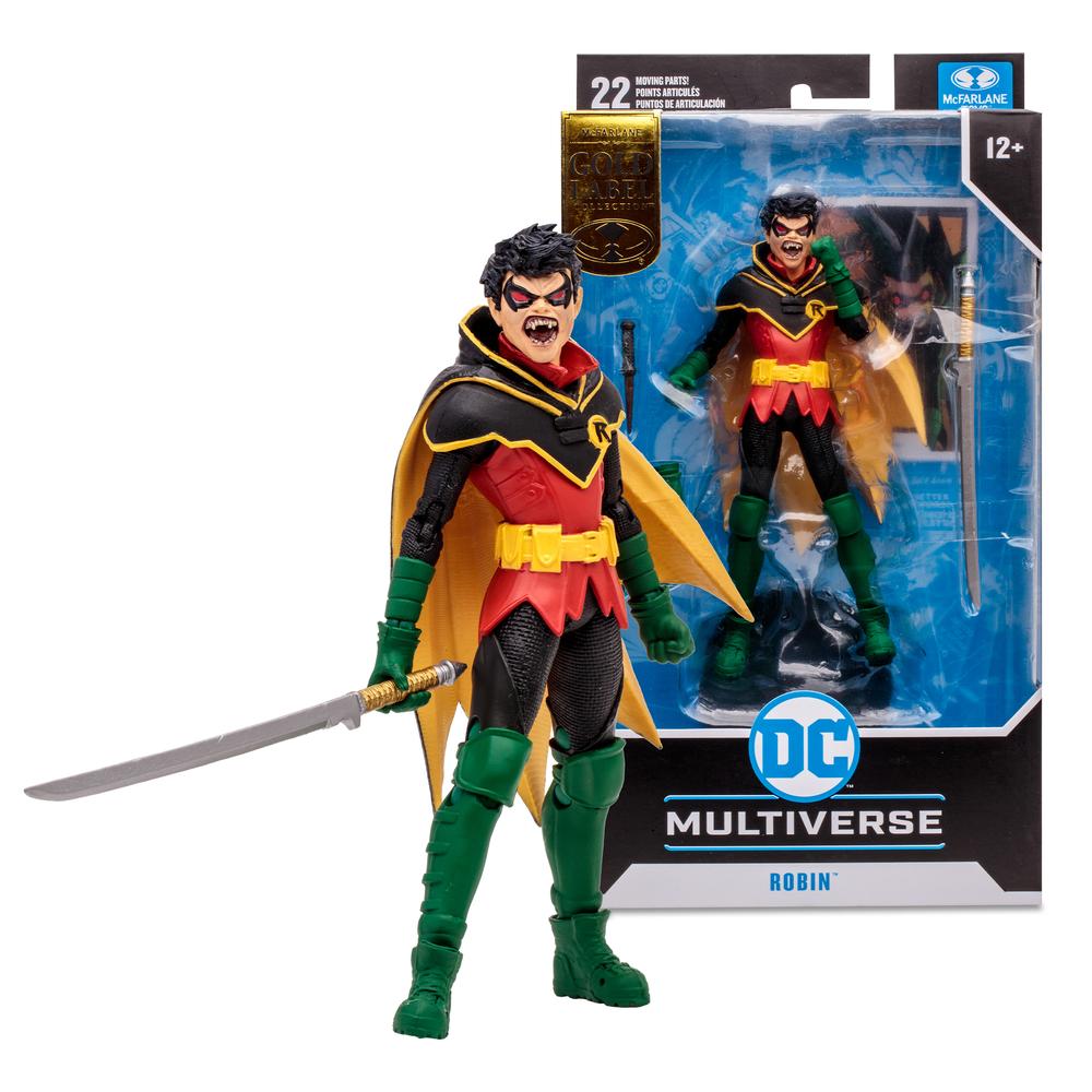Figura mcfarlane dc multiverse damian wayne robin 17cm Frikytopia