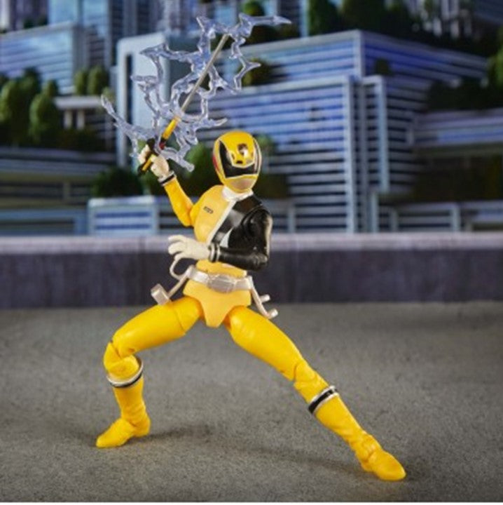 Figura hasbro power rangers lightning collection yellow ranger Frikytopia