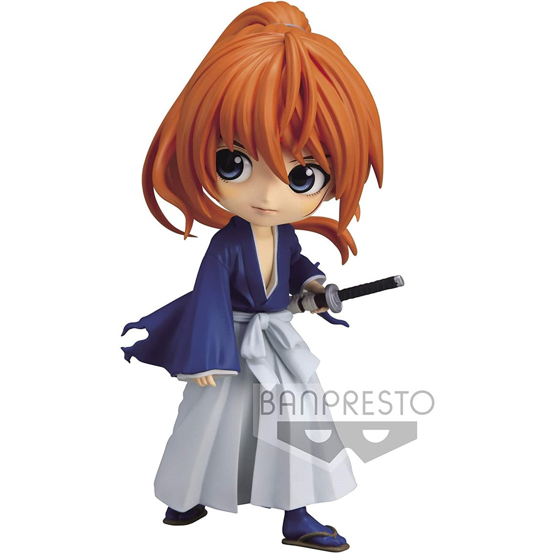 Figura banpresto q posket rurouni kenshin kenshin himura battousai