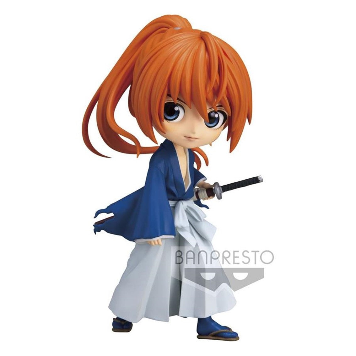 Figura banpresto q posket rurouni kenshin kenshin himura battousai