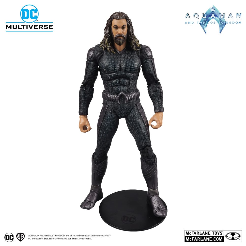 Figura mcfarlane toys dc aquaman 2 movie 7in aquaman con traje