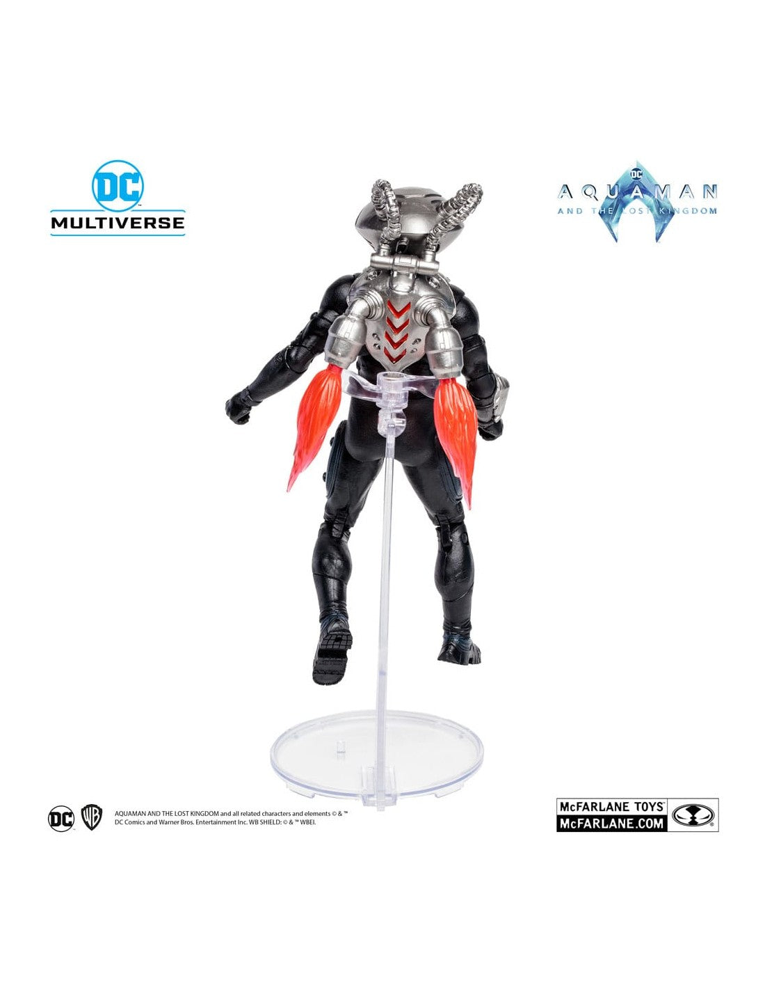Figura mcfarlane toys dc aquaman 2 movie 7in black manta