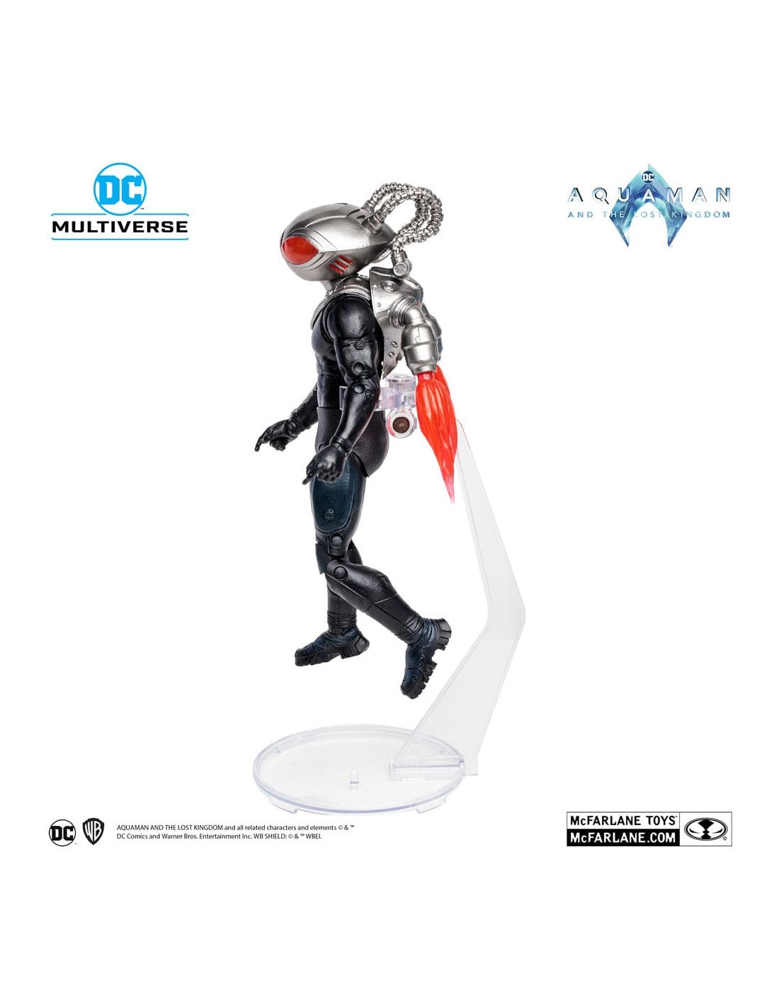 Figura mcfarlane toys dc aquaman 2 movie 7in black manta