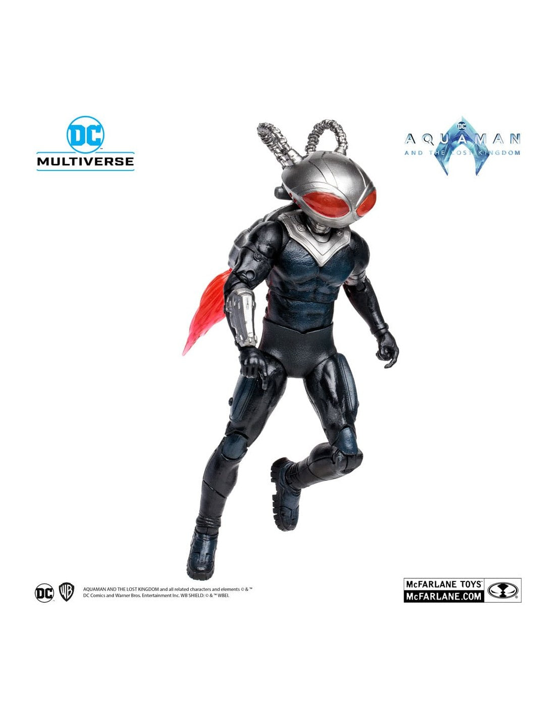 Figura mcfarlane toys dc aquaman 2 movie 7in black manta