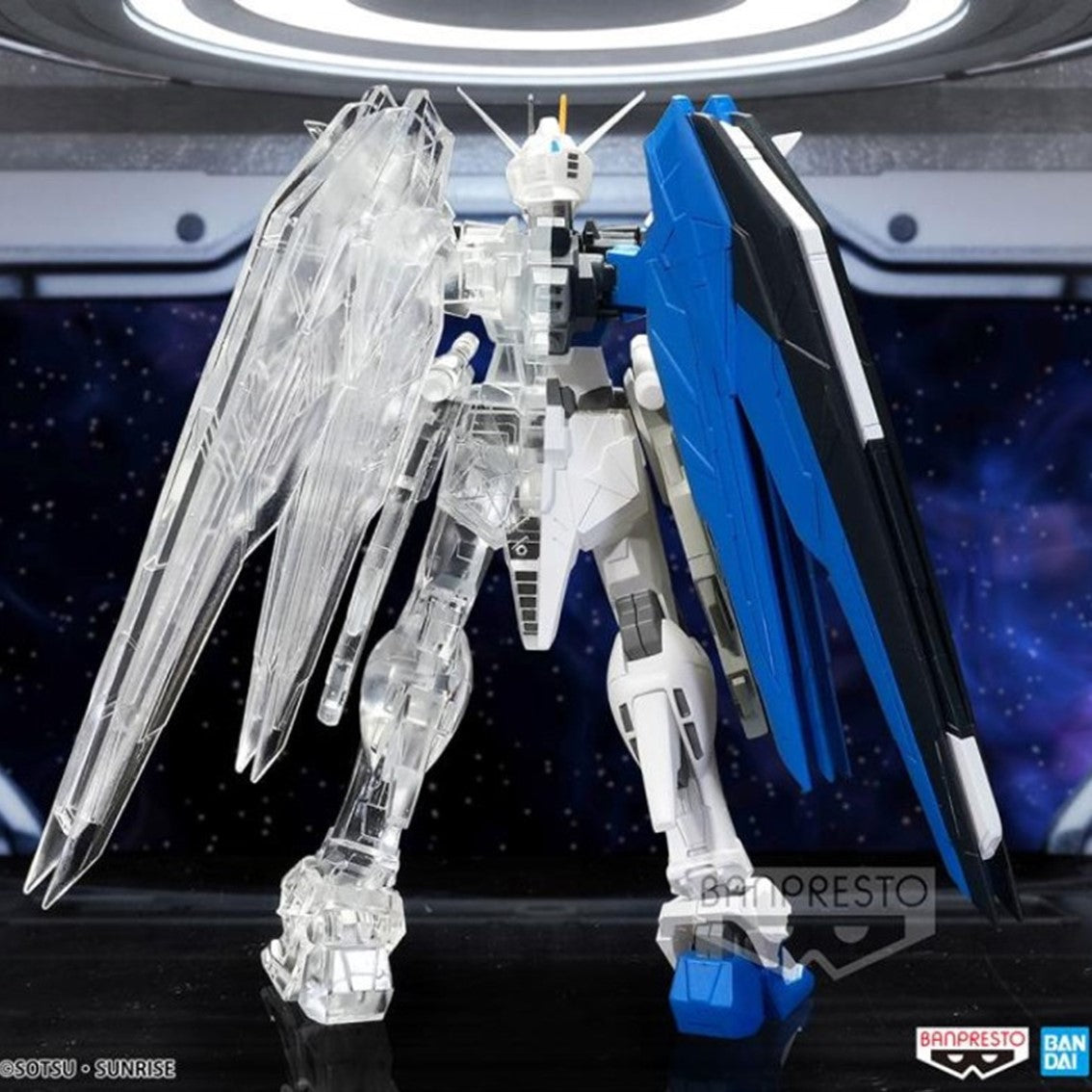 Figura banpresto gundam ms gundam seed internal structure zgmf x10a freedom
