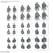 OPTION PARTS SET GUNPLA 04 BUILD HANDS ROUND