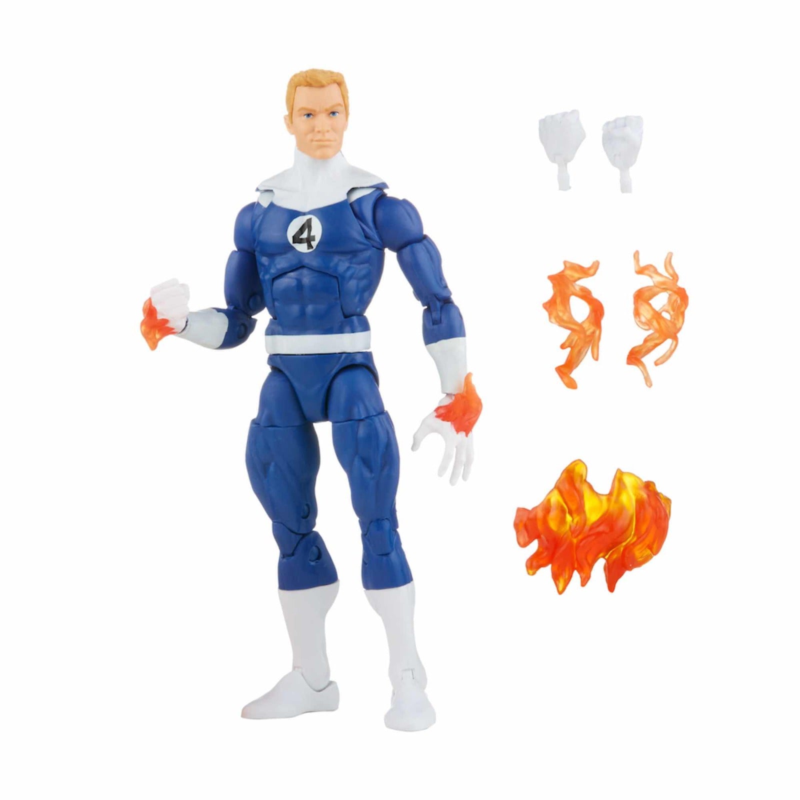 Figura hasbro human torch 15 cm fantastic four marvel legends Frikytopia