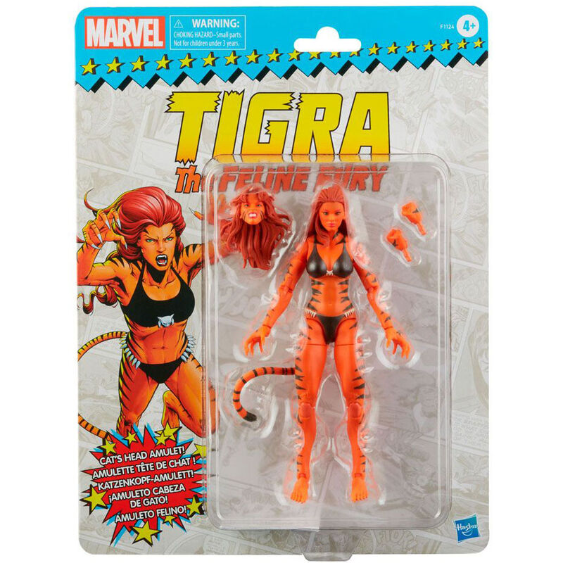 Figura hasbro marvel legends tigra 15 cm