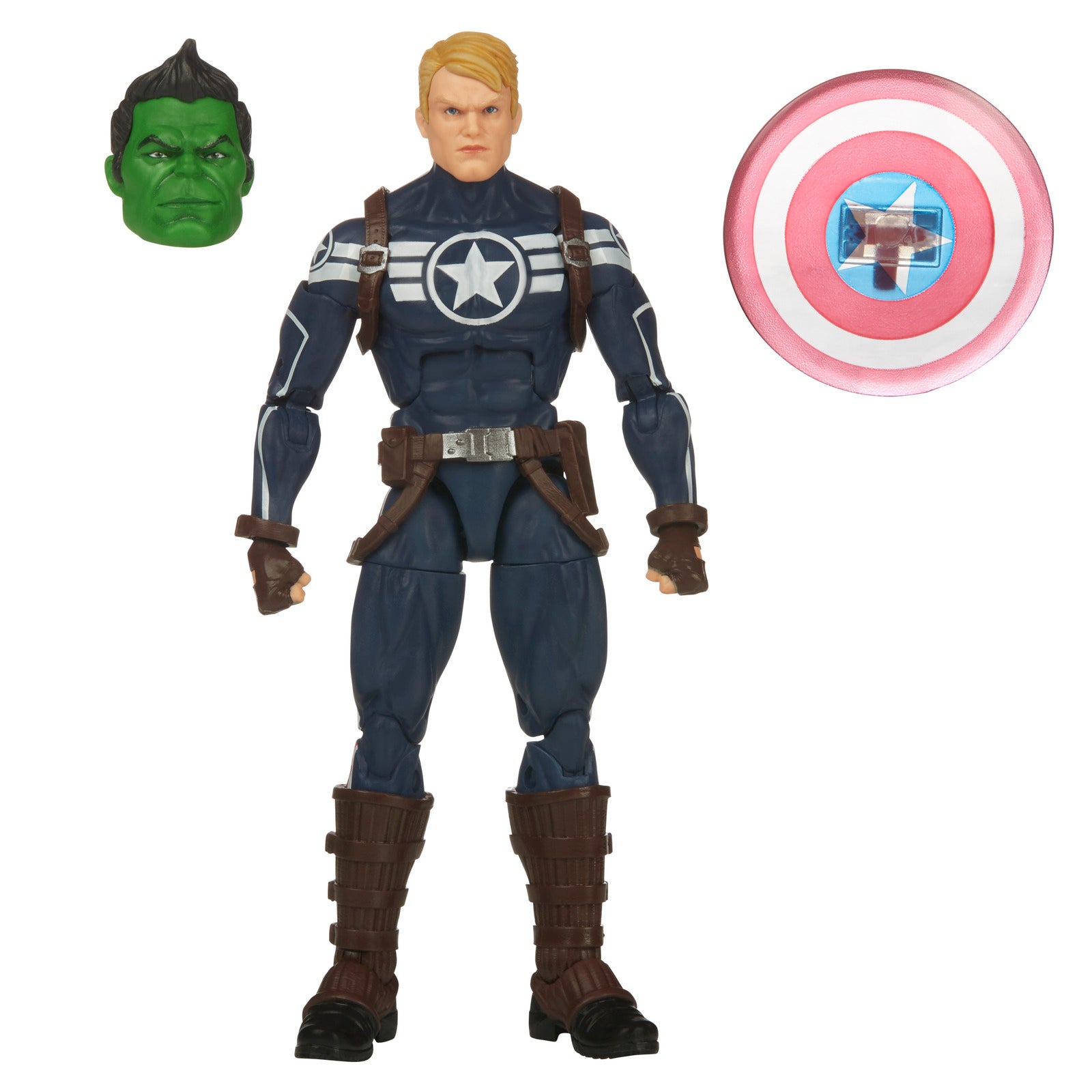 Figura hasbro marvel legends series comandante rogers Frikytopia