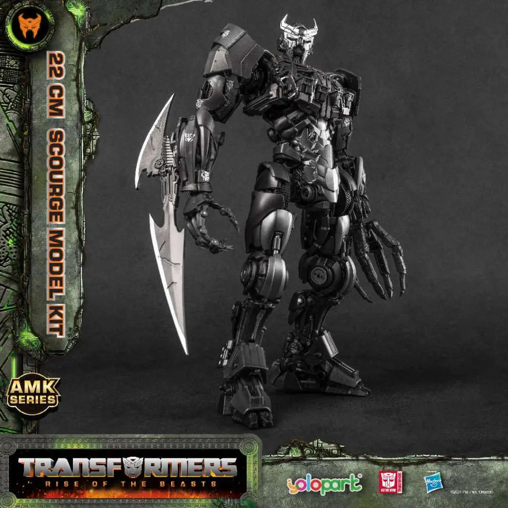 TRANSFORMERS RISE OF THE BEASTS SCOURGE AMK MODEL KIT
