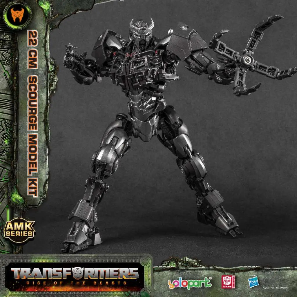TRANSFORMERS RISE OF THE BEASTS SCOURGE AMK MODEL KIT