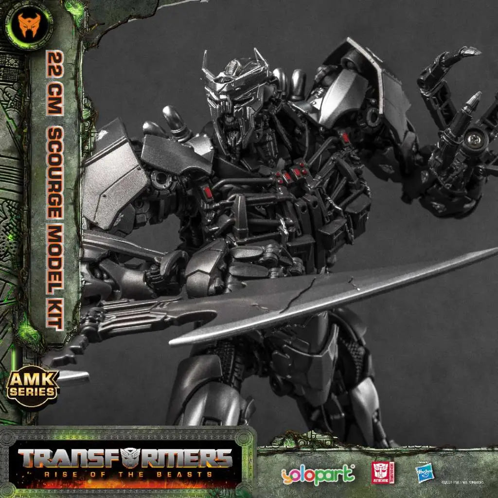 TRANSFORMERS RISE OF THE BEASTS SCOURGE AMK MODEL KIT