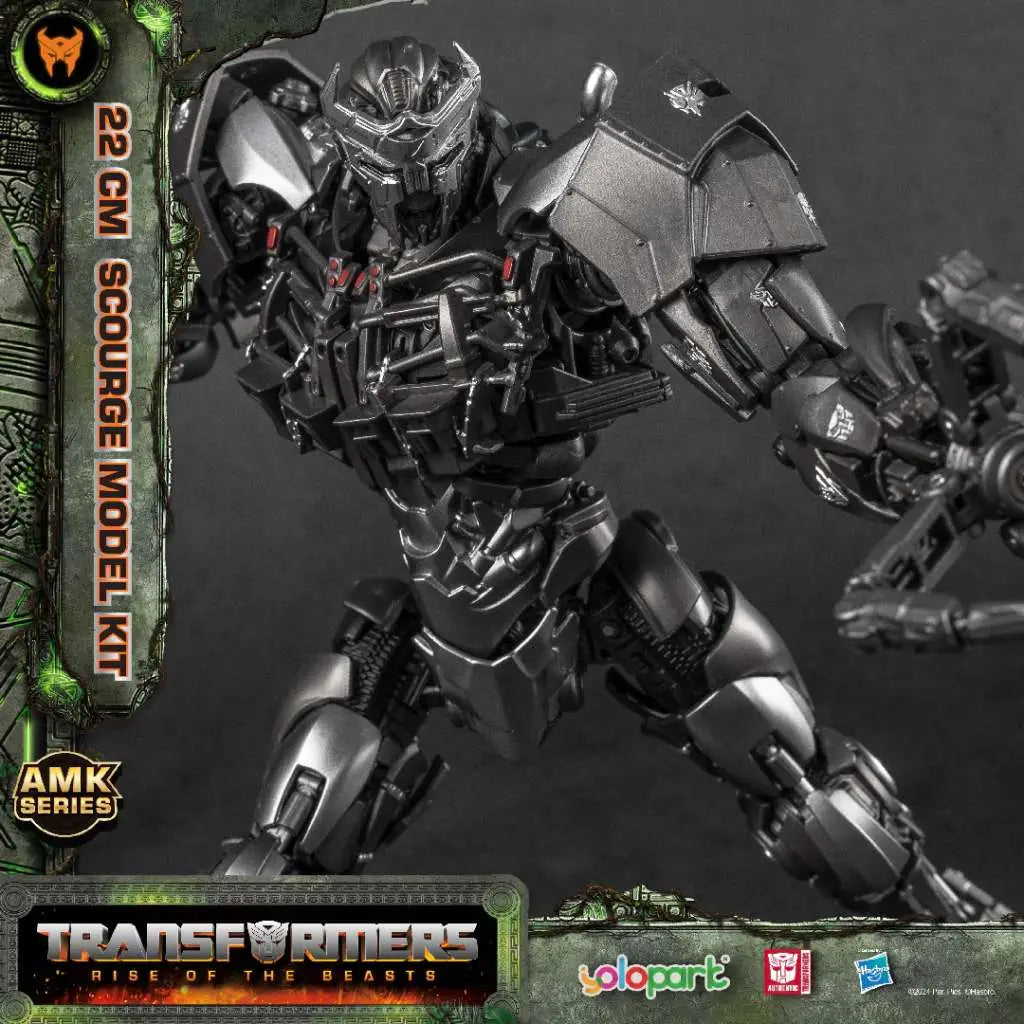 TRANSFORMERS RISE OF THE BEASTS SCOURGE AMK MODEL KIT