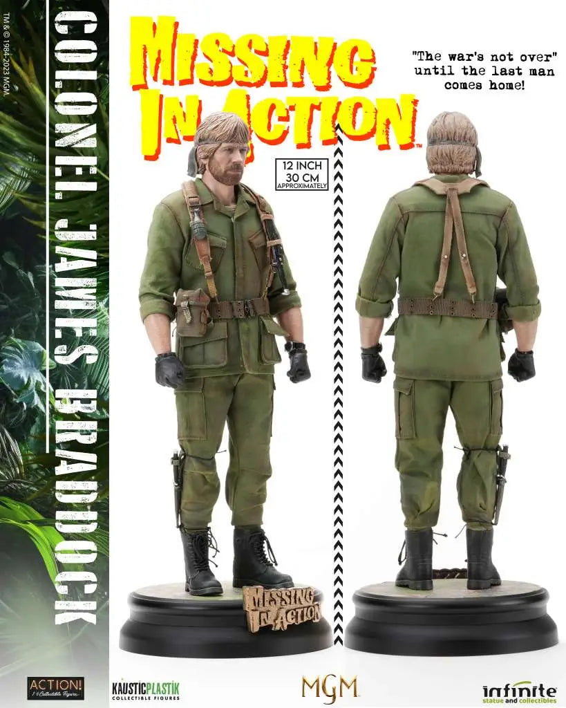 MISSING IN ACTION COLONEL JAMES BRADDOCK 1/6 ACTION FIGURE STANDARD EDITION