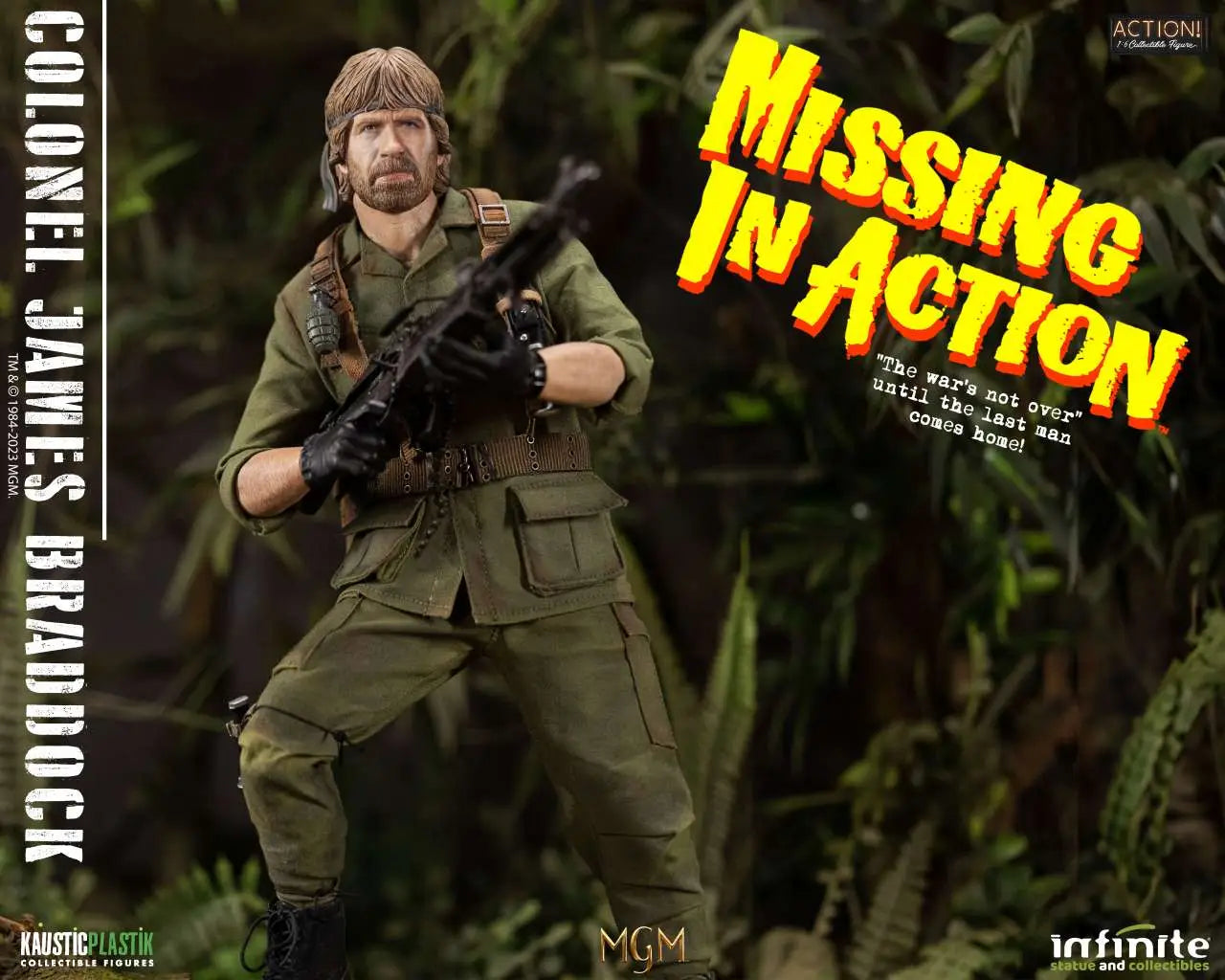 MISSING IN ACTION COLONEL JAMES BRADDOCK 1/6 ACTION FIGURE STANDARD EDITION Frikytopia