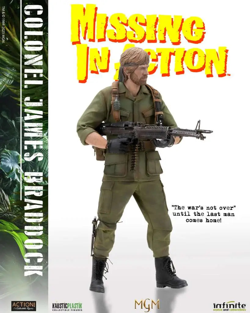 MISSING IN ACTION COLONEL JAMES BRADDOCK 1/6 ACTION FIGURE STANDARD EDITION