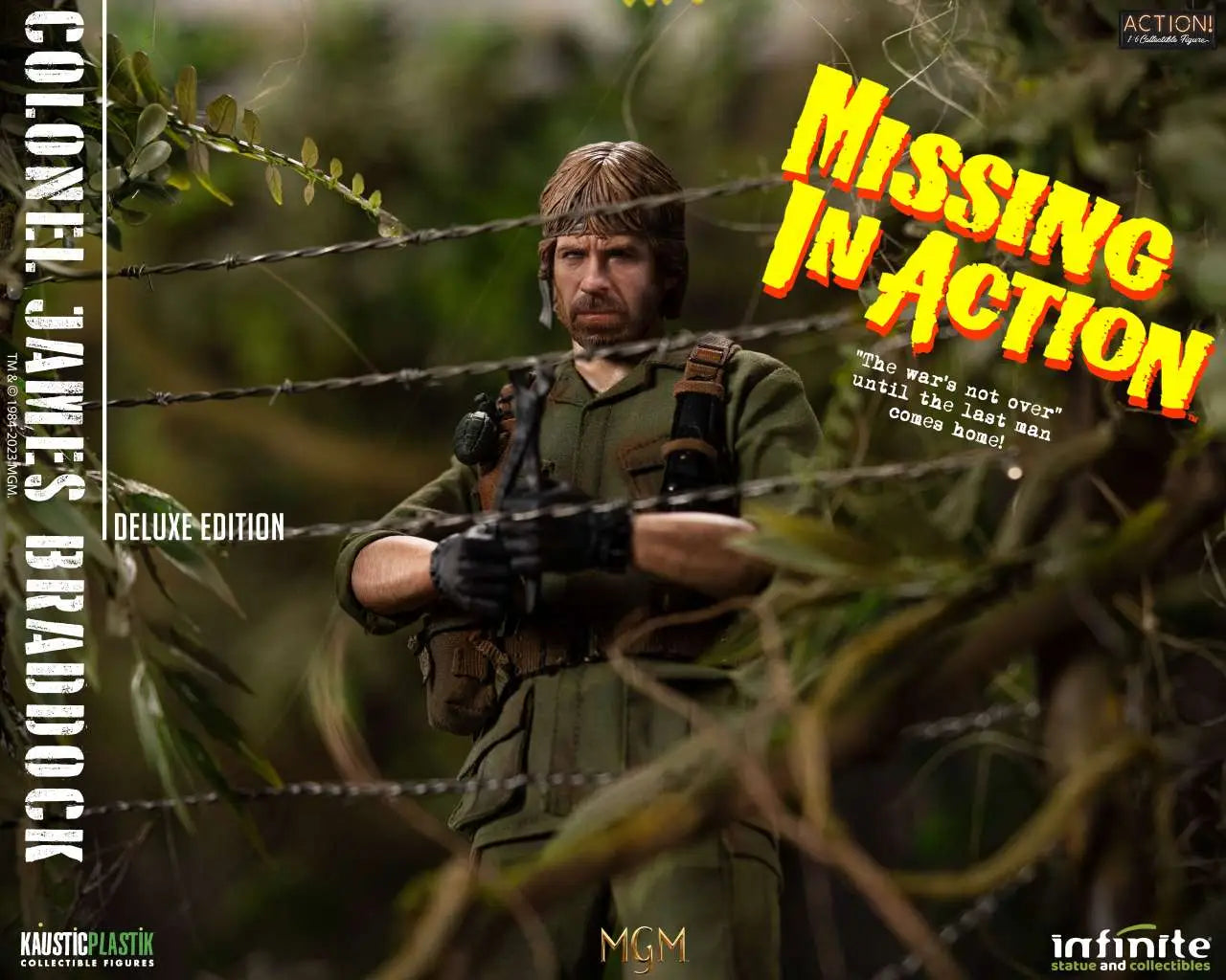 MISSING IN ACTION COLONEL JAMES BRADDOCK 1/6 ACTION Figura DELUXE EDITION