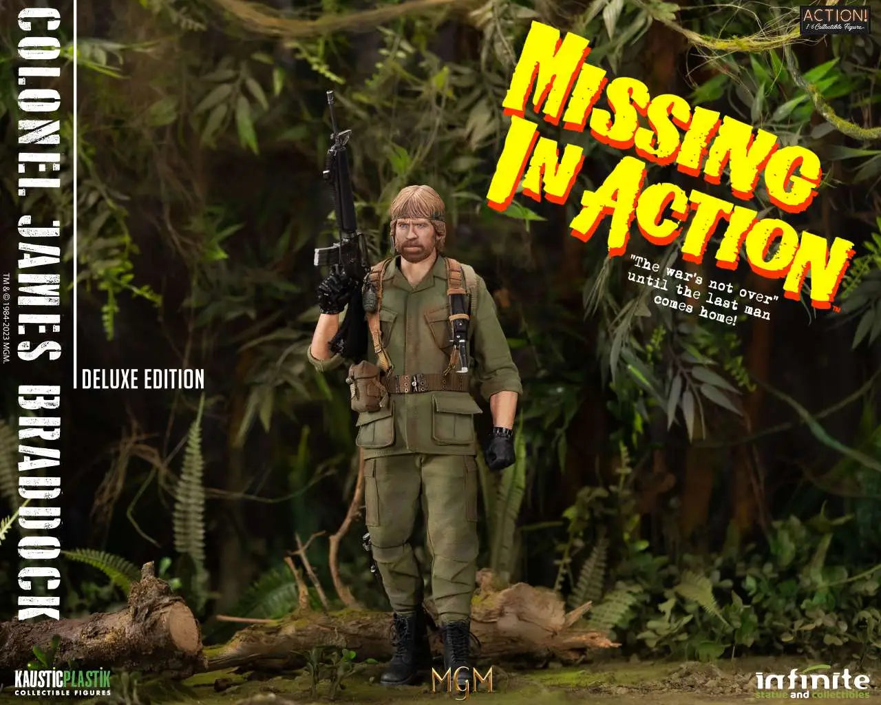 MISSING IN ACTION COLONEL JAMES BRADDOCK 1/6 ACTION Figura DELUXE EDITION