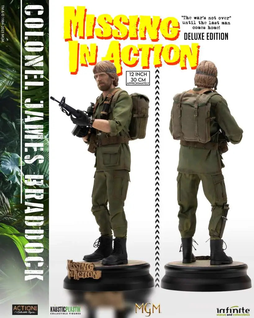MISSING IN ACTION COLONEL JAMES BRADDOCK 1/6 ACTION Figura DELUXE EDITION