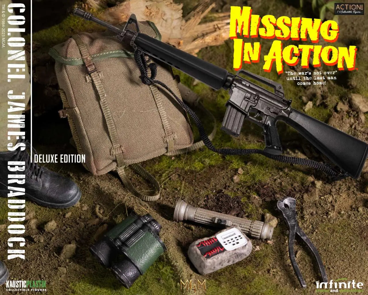 MISSING IN ACTION COLONEL JAMES BRADDOCK 1/6 ACTION Figura DELUXE EDITION
