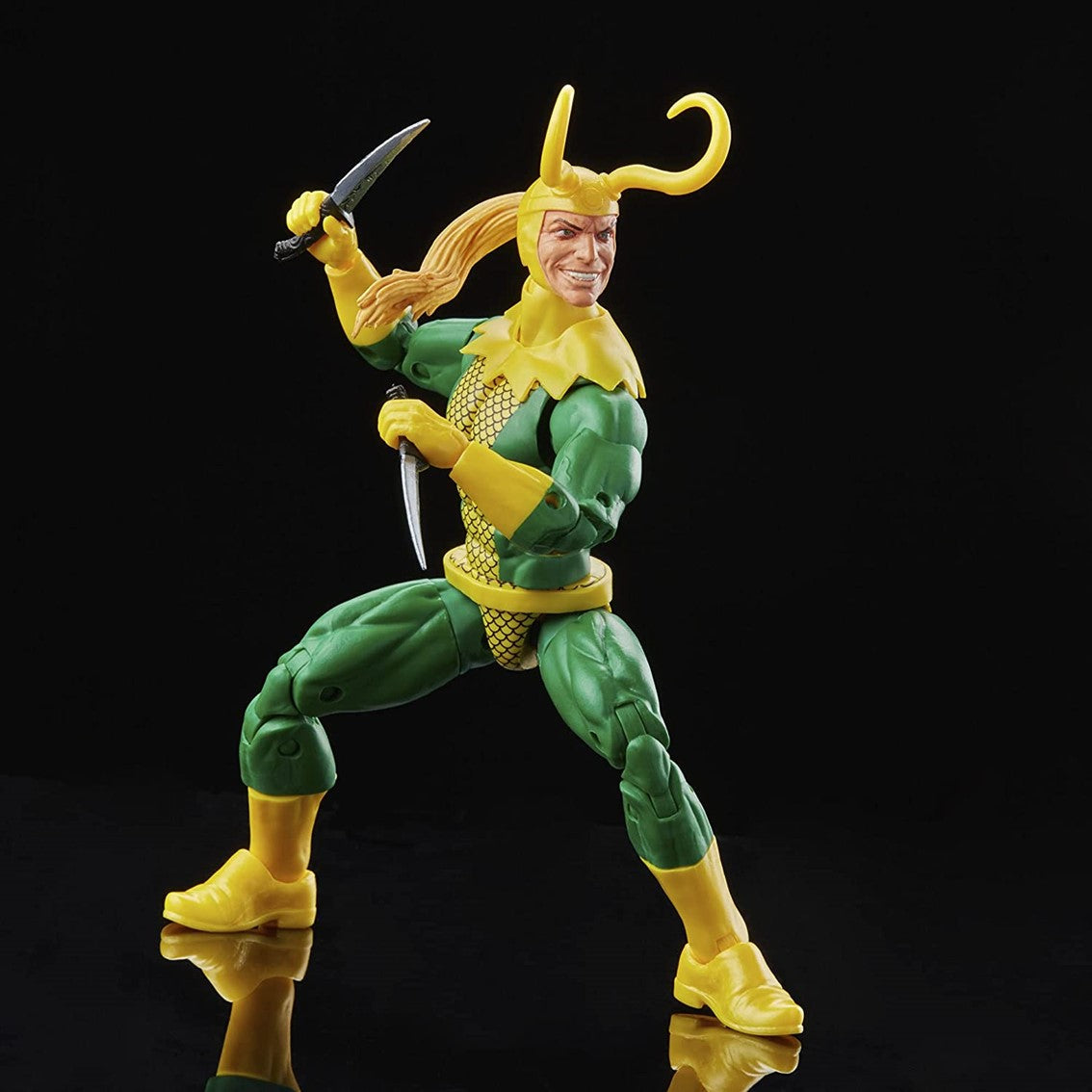 Figura hasbro marvel legends loki clasico