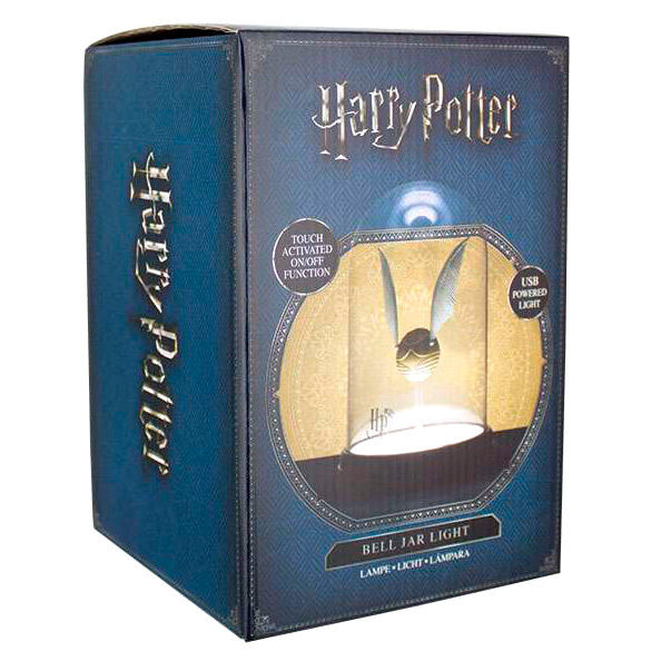 Lampara paladone harry potter snitch dorada 2.5w multicolor