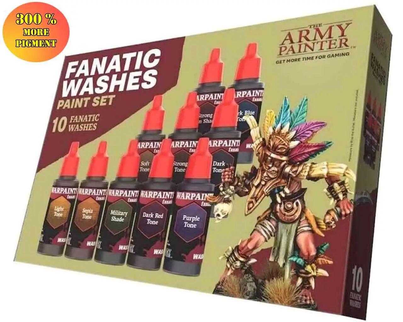 Warpaints Fanatic: Washes Paint Set Frikytopia