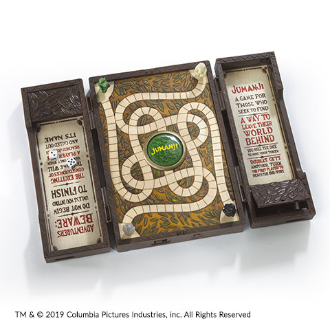 Tablero electronico the noble collection jumanji version miniatura