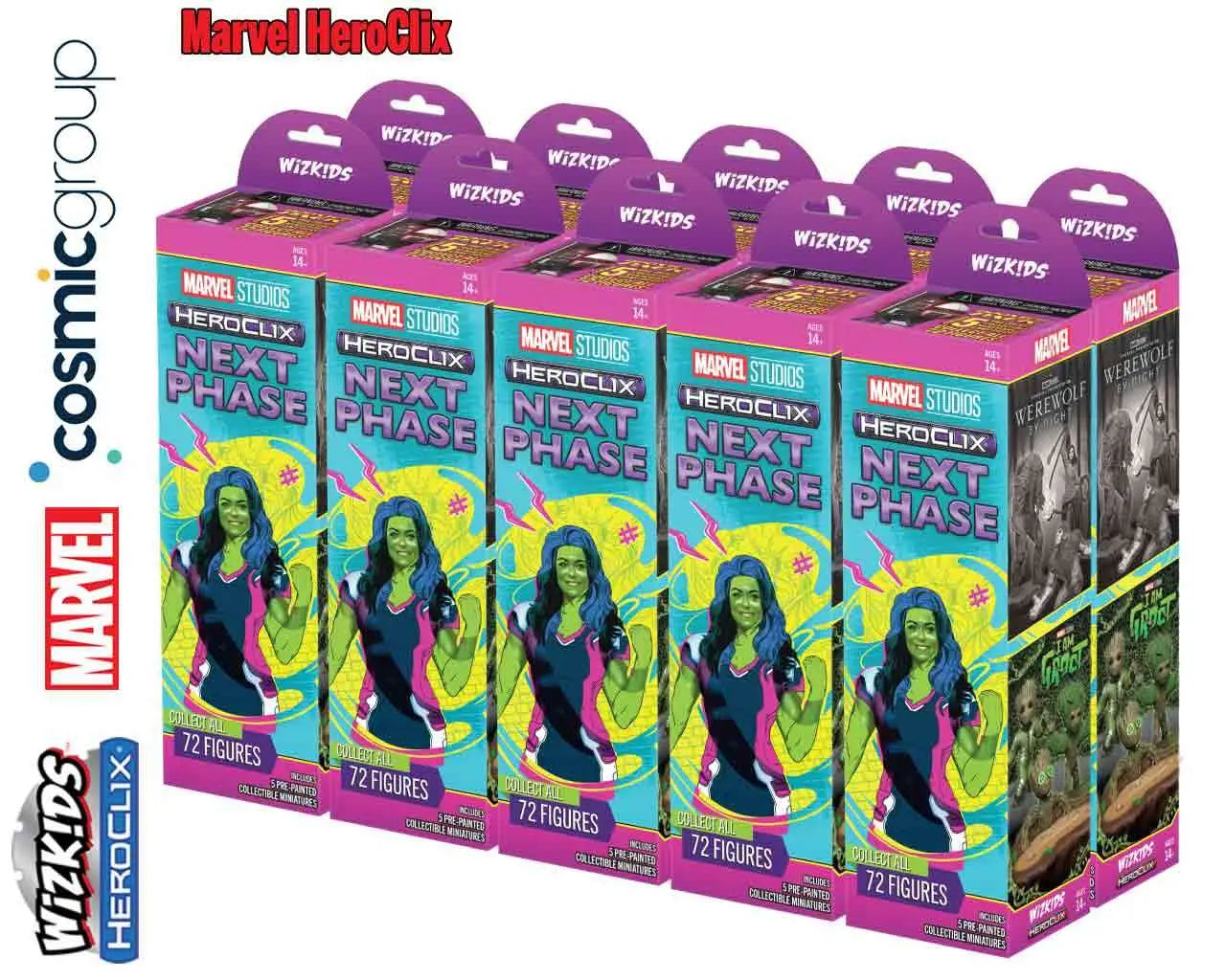 Marvel HeroClix: Marvel Studios Next Phase Booster Brick Frikytopia
