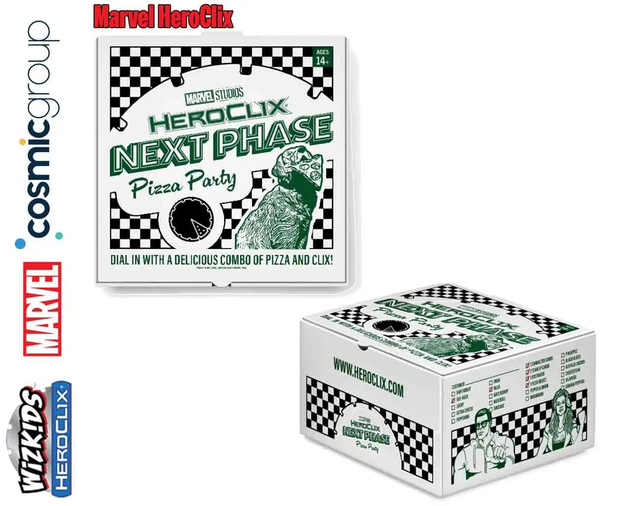 Marvel HeroClix: Marvel Studios Next Phase Pizza Party - She-Hulk Frikytopia