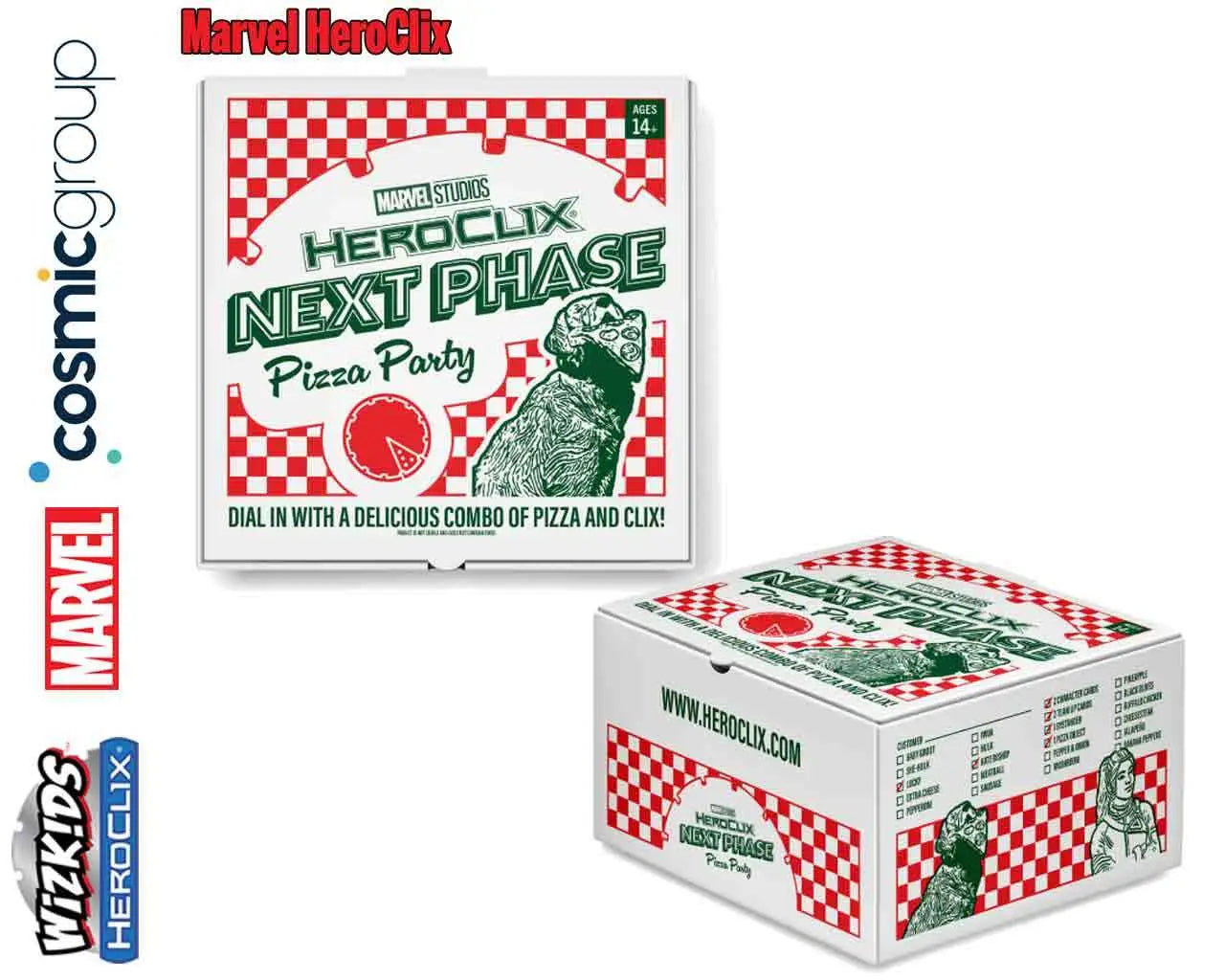 Marvel HeroClix: Marvel Studios Next Phase Pizza Party Hawkeye Frikytopia