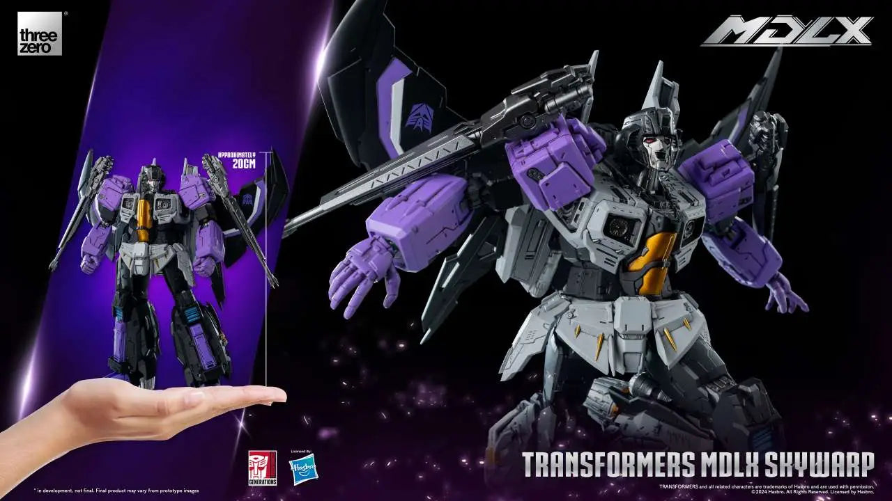 TRANSFORMERS MDLX SKYWARP AF Frikytopia