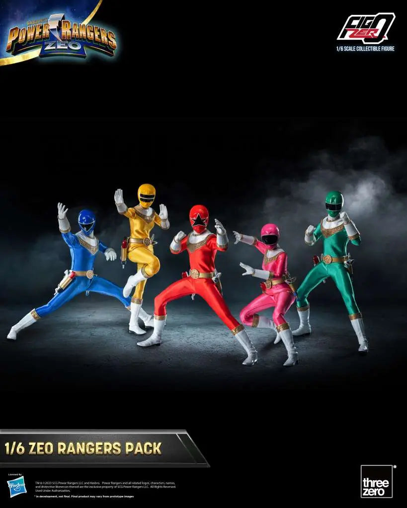 POWER RANGERS ZEO 1/6 Figura PACK