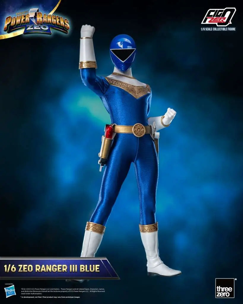 POWER RANGERS ZEO RANGER III BLUE 1/6 Figura