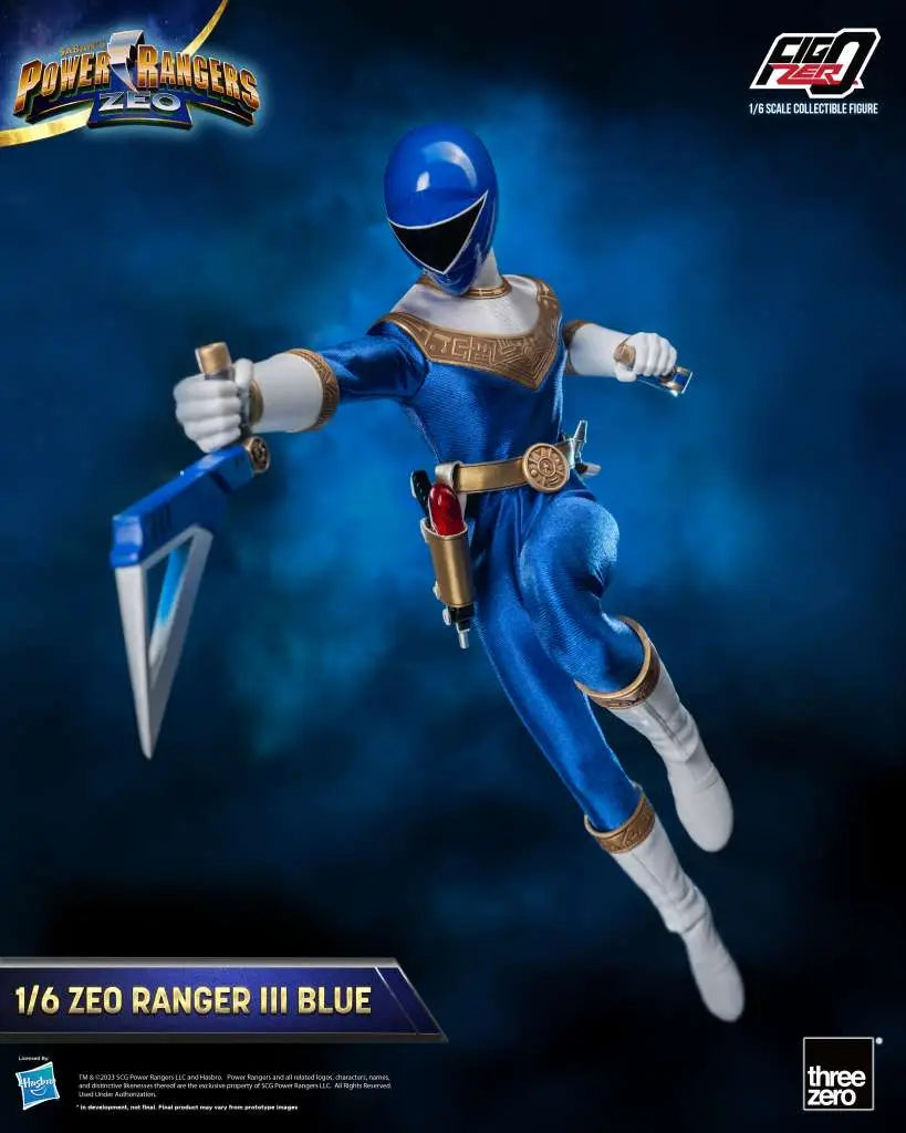 POWER RANGERS ZEO RANGER III BLUE 1/6 Figura