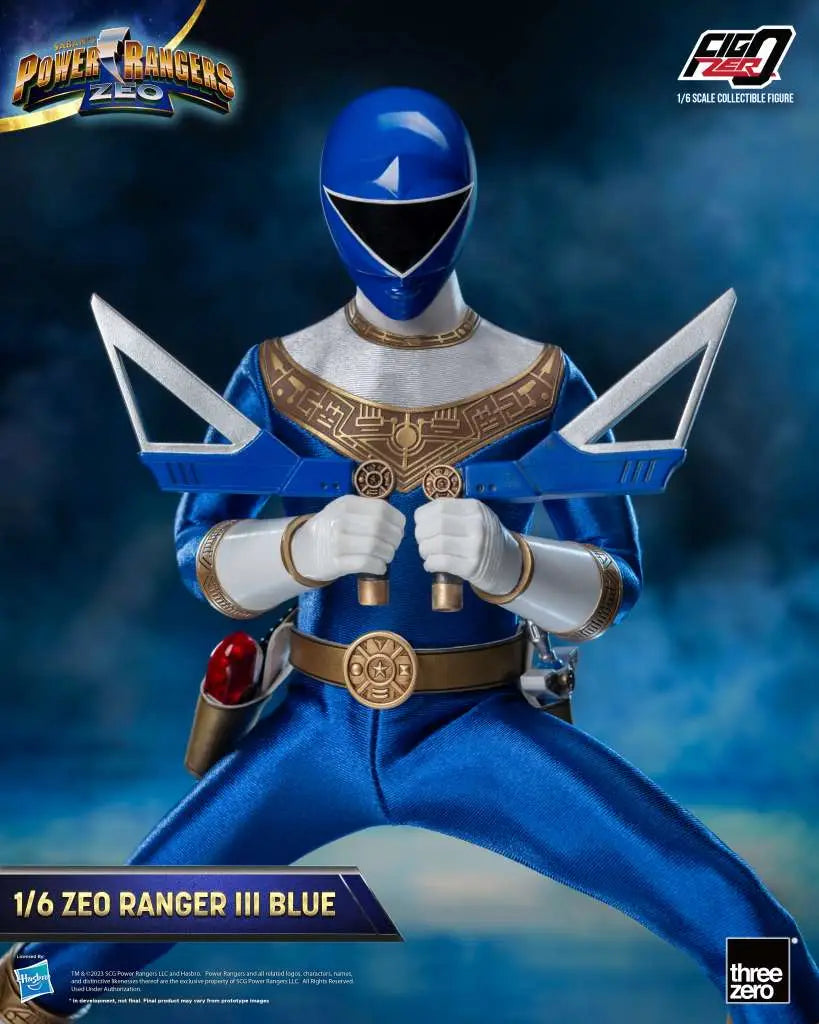 POWER RANGERS ZEO RANGER III BLUE 1/6 Figura