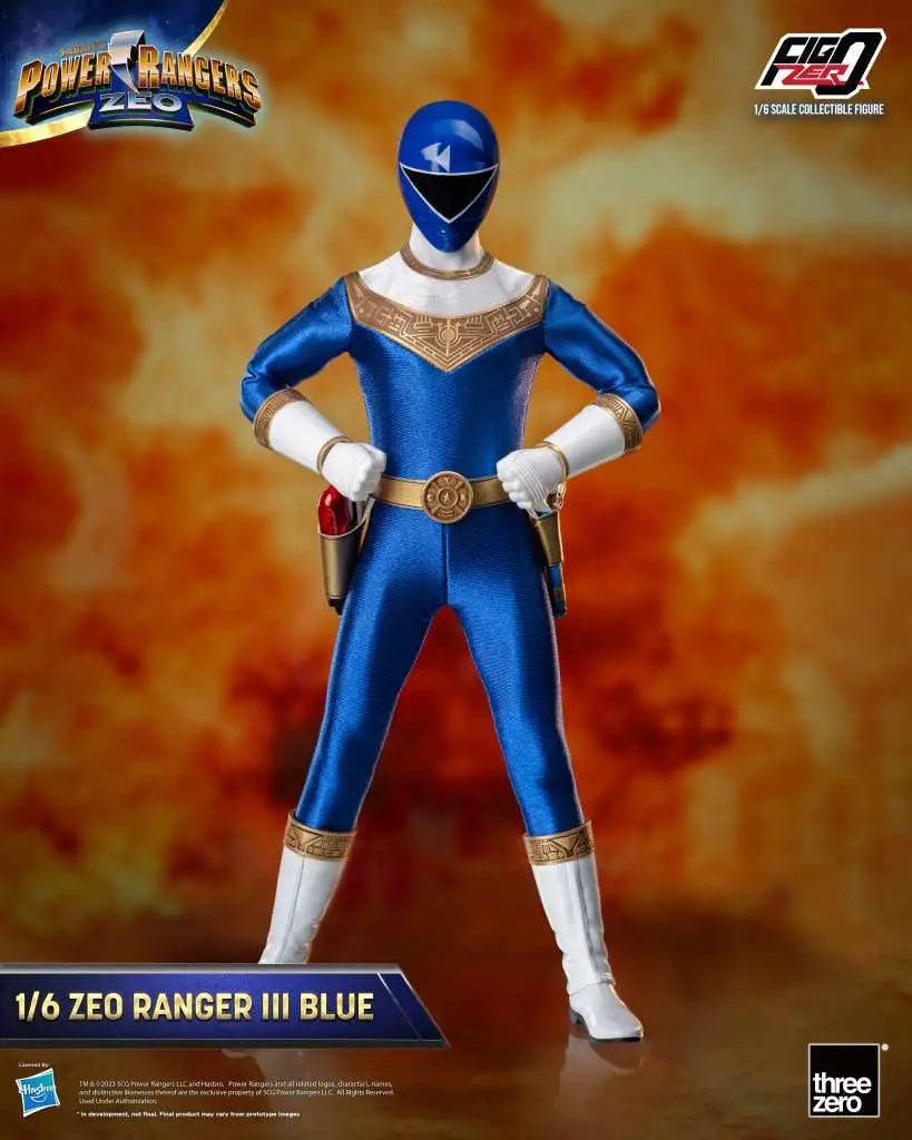 POWER RANGERS ZEO RANGER III BLUE 1/6 Figura