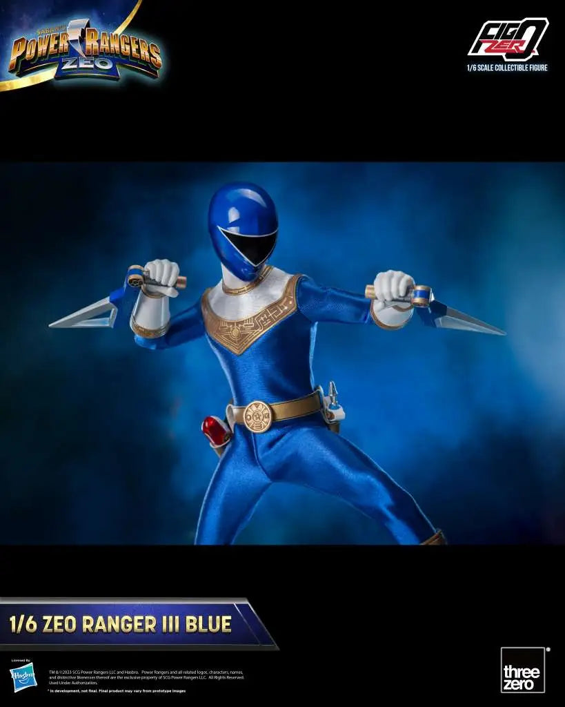 POWER RANGERS ZEO RANGER III BLUE 1/6 Figura