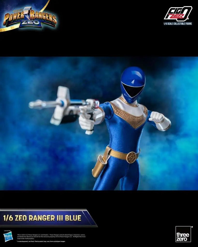 POWER RANGERS ZEO RANGER III BLUE 1/6 Figura