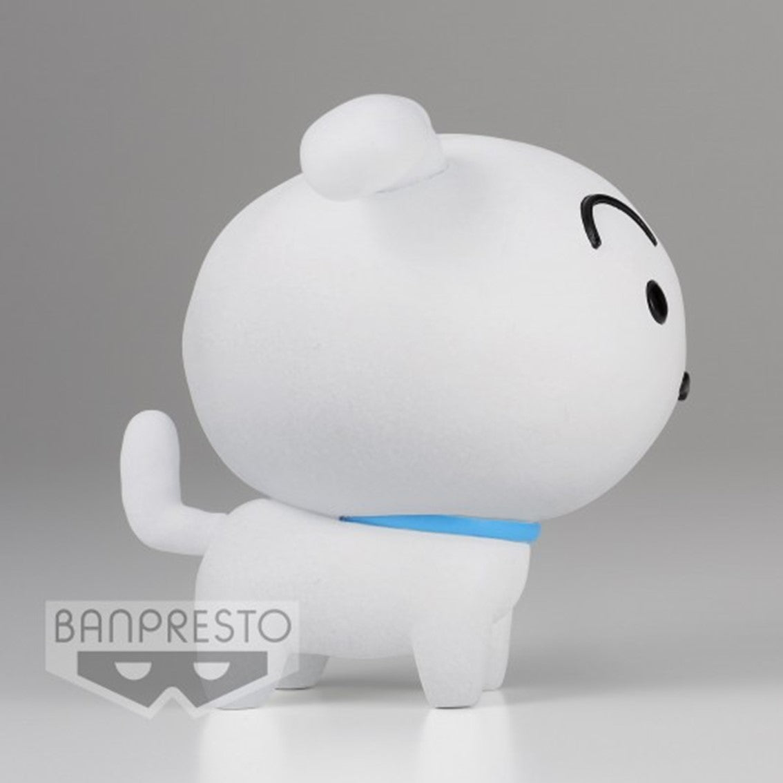 Figura banpresto fluffy puffy crayon shinchan shiro ver a