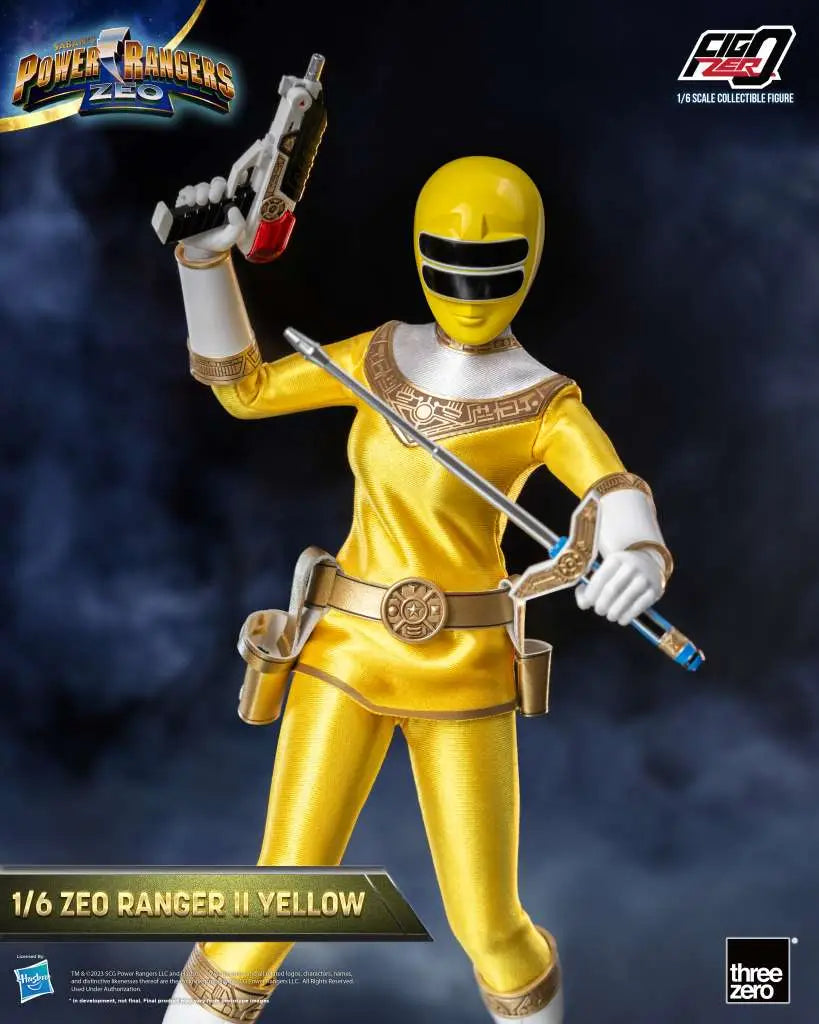 POWER RANGERS ZEO RANGER II YELLOW   1/6 Figura