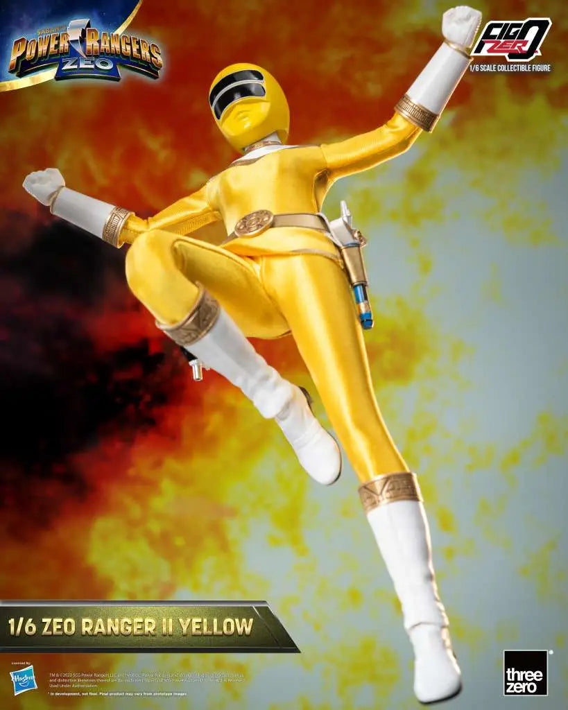 POWER RANGERS ZEO RANGER II YELLOW   1/6 Figura