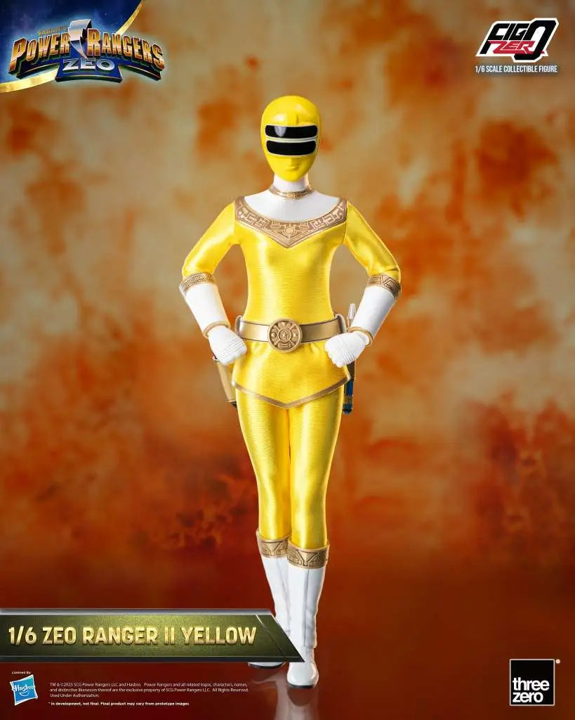 POWER RANGERS ZEO RANGER II YELLOW   1/6 Figura
